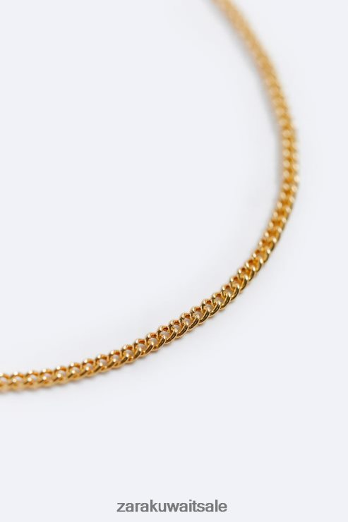مُكَمِّلات Zara سوار ربط معدني ذهب رجال X42BR41490